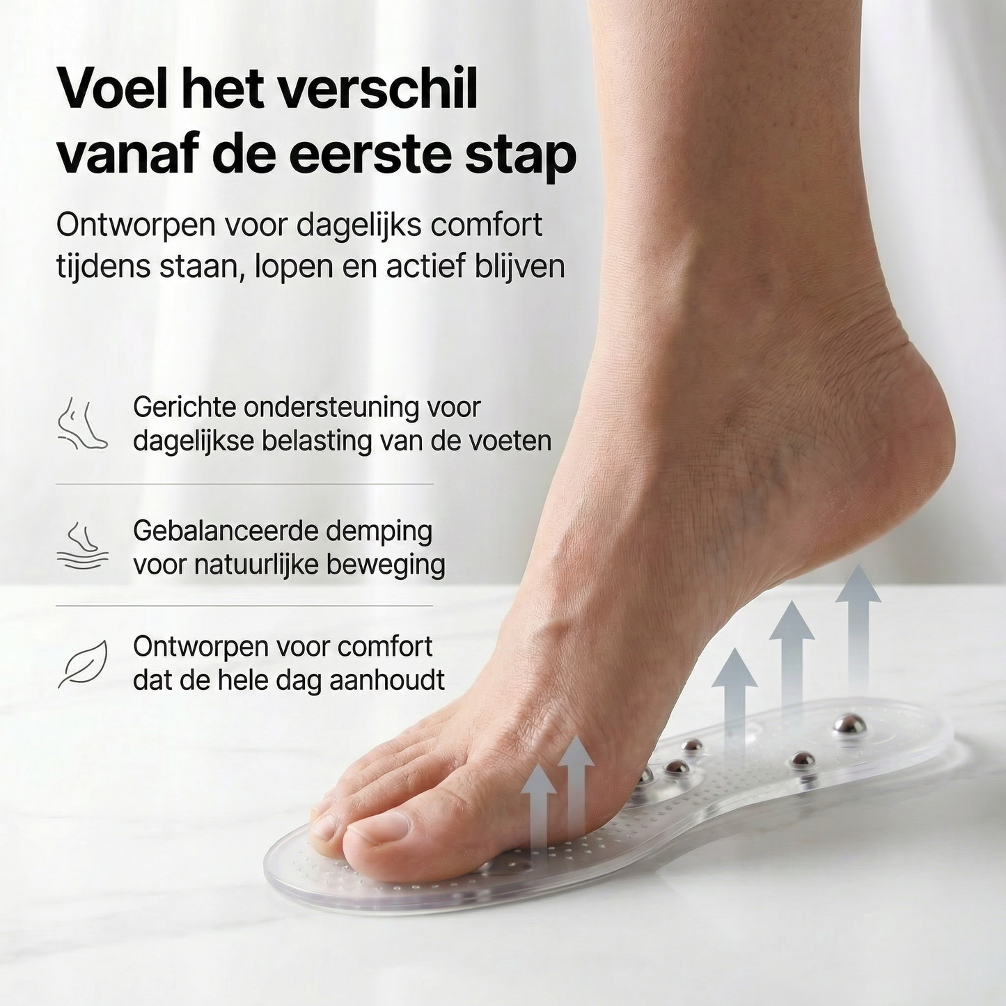 OrthoSole™ Orthopedische Inlegzolen